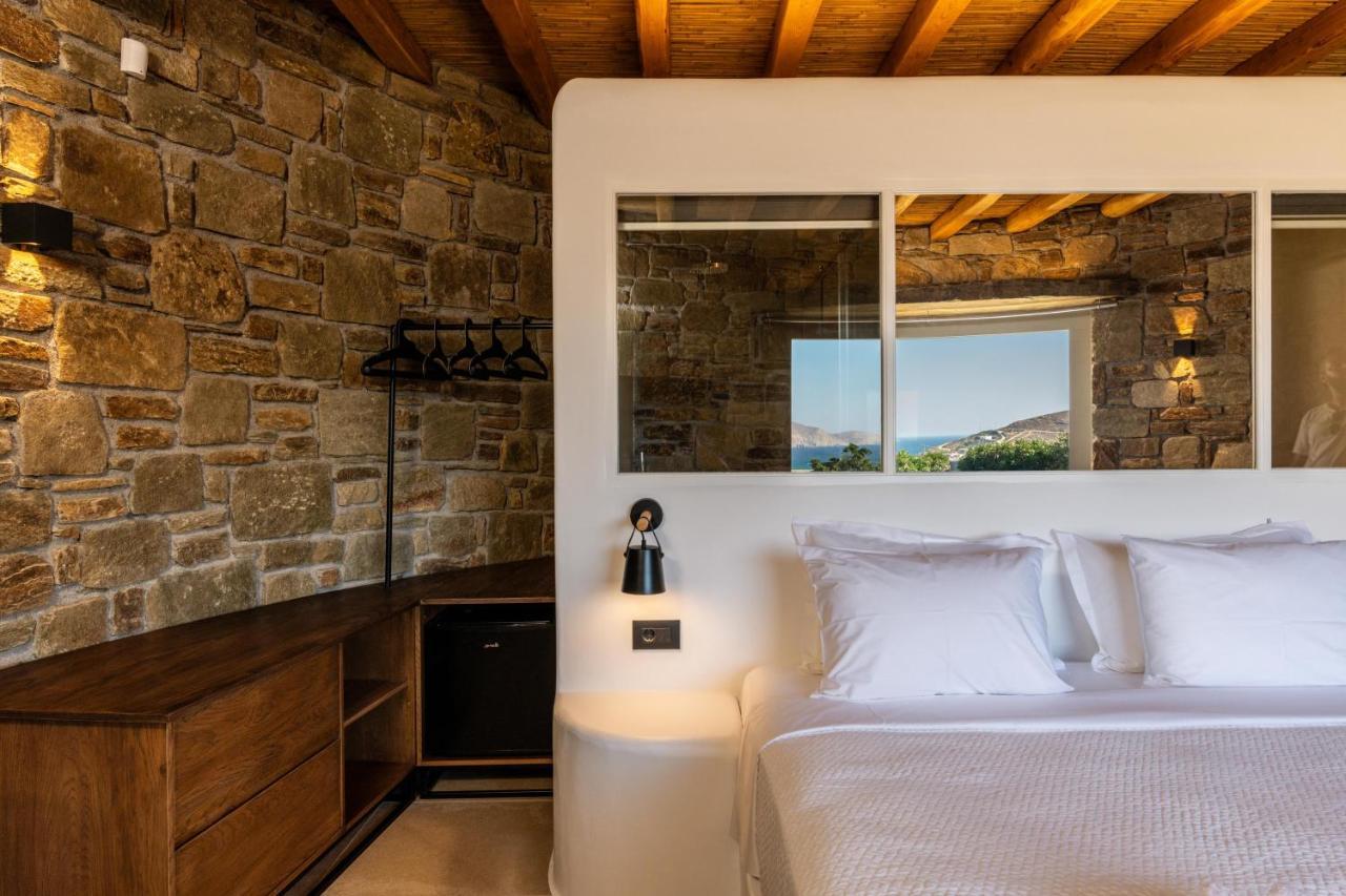 Mykonos Ag Villas In Ftelia Beach Exteriör bild