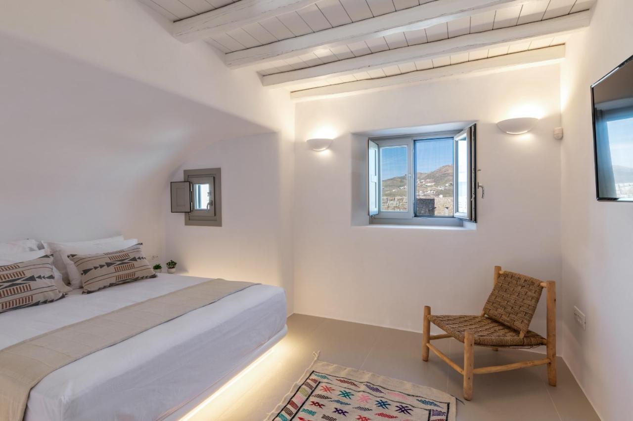 Mykonos Ag Villas In Ftelia Beach Exteriör bild